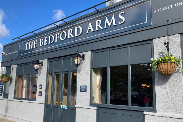 The new look Bedford Arms 