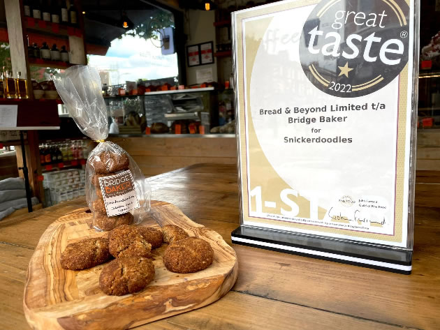 Award-winning snickerdoodles from Bridge Baker 