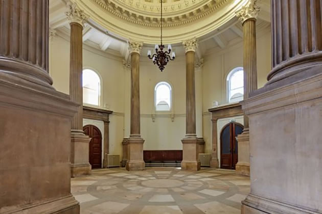 Brompton Cemetery Chapel interior
