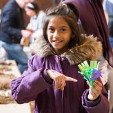 sewing bee for children at Fulham Palace