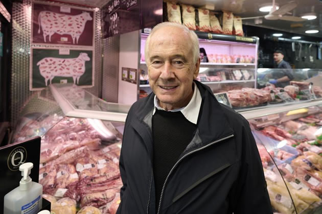 Tony Miserotti of Dickenson’s Quality Meats 