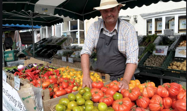 Farmers Market Launching at St John's Church in Fulham