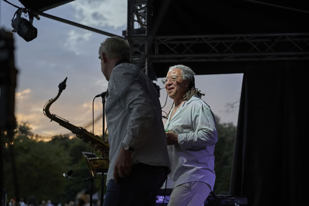 A previous Jazz on the Lawn at Fulham Palace 
