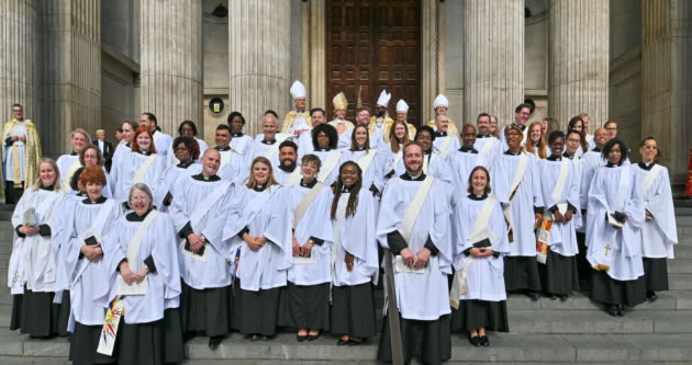 The 54 new deacons ordained recently 