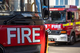 Firefighters Tackle Fulham Road Flat Blaze 