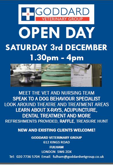 Goddard Vet Open Day