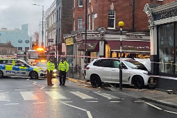 Car Crashes into Fulham Hairdressers During Police Chase