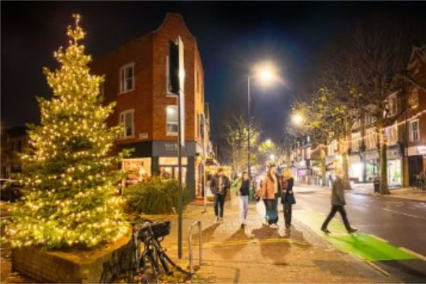 the Hazlebury Road Christmas Tree