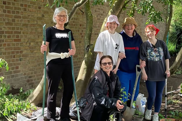 The Jenny's Corner volunteer team 