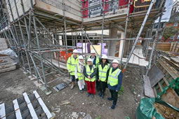 Council Tops Out 42 New Flats on Lillie Road 