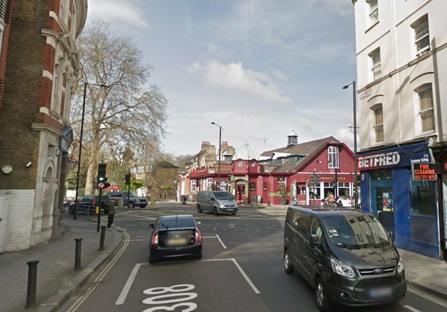 junction of New Kings Road junction and Fulham High Street, SW6