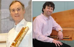 David Hansell and Robin Bigwood performing in April at All Saints Church Fulham