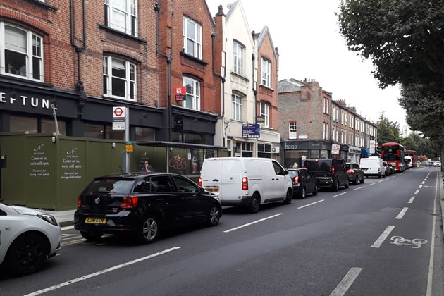 Wandsworth Bridge Road traffic