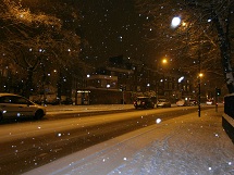 Snow overnight in Fulham