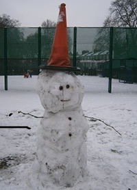 Best dressed snowman