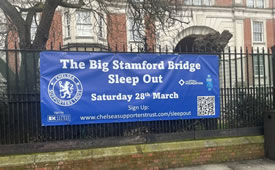 Big Stamford Bridge Sleep Out Returns 