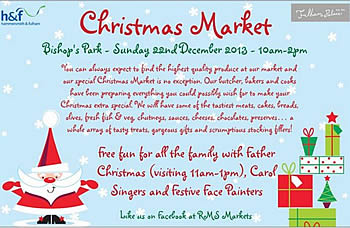 Christmas Market in Bishops Park