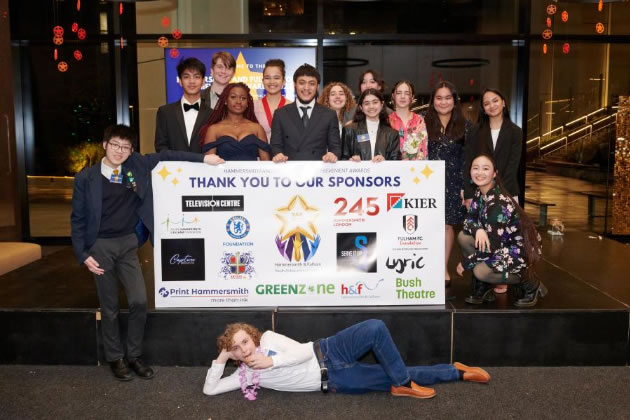 Winners at the annual Hammersmith & Fulham Youth Achievement Awards