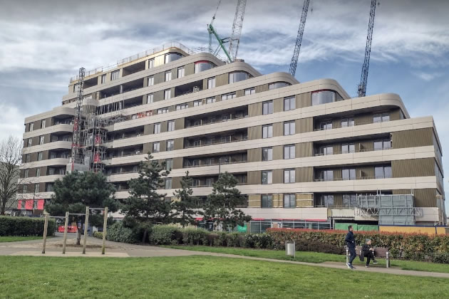 The Chelsea Riverview development overlooks Imperial Park 