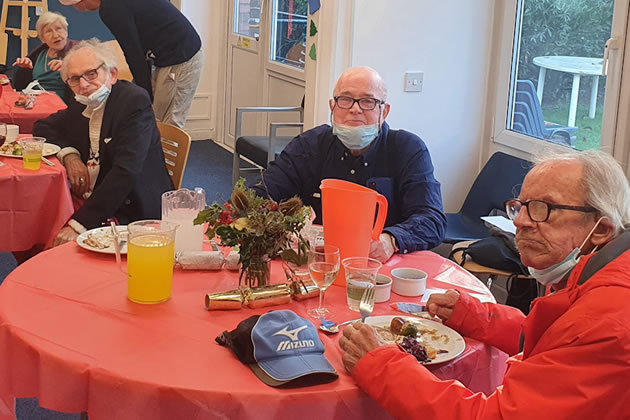 Age UK Hammersmith and Fulham held Christmas lunch before Tier 3 imposed 