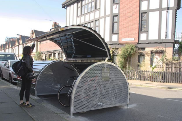 There are already 118 bike hangars in the borough of Wandsworth