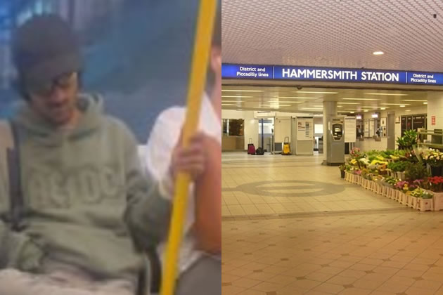 Man Sought Following Indecent Behaviour on District Line 
