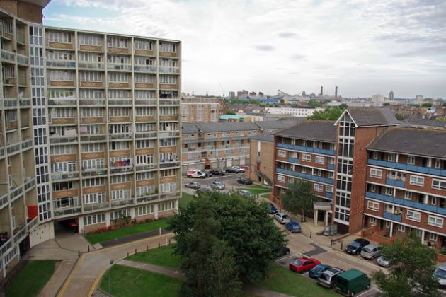 Clem Attlee Court in Fulham