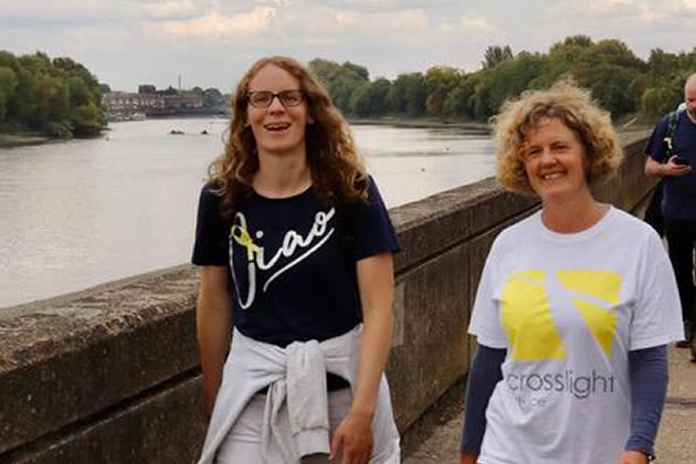 Walkers raising funds for Crosslight Advice at a previous Move4Change event