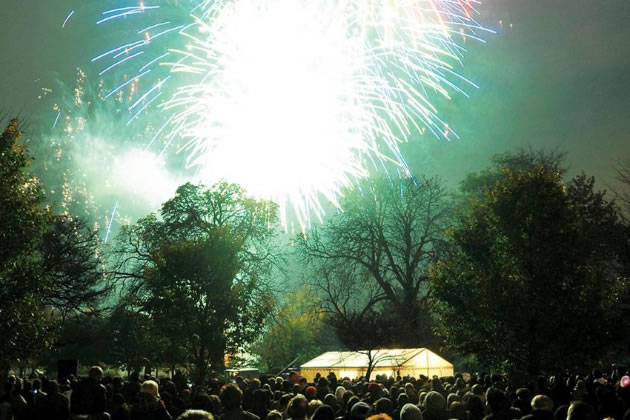 A previous firework display in Hammersmith & Fulham 