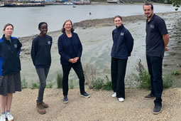 Wet Wipe Island Removal Begins Near Hammersmith Bridge 