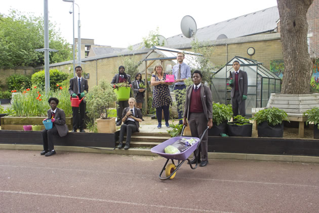 Won prize for healthy food outdoor kitchen.