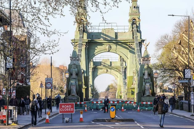 Six and a Half Years To Reopen Hammersmith Bridge
