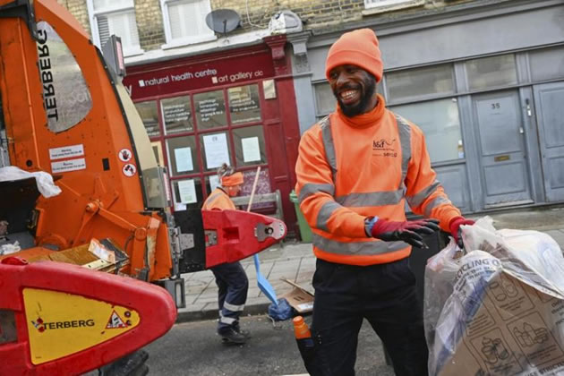 Festive Recycling in Hammersmith & Fulham