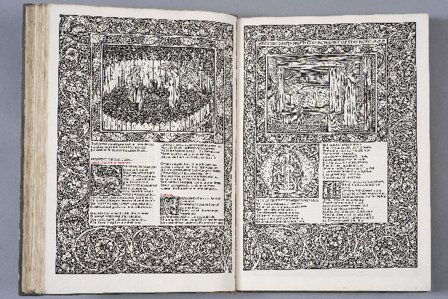 The Kelmscott Chaucer - a book described as a pocket cathedral 