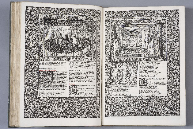 The Kelmscott Chaucer - a book described as a pocket cathedral 
