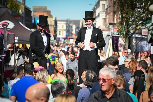 Large crowds have attended previous North End Road Fairs