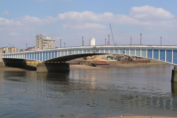 The bridge will remain open to pedestrians and cyclists 