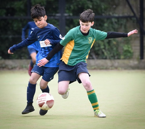 Boys competing for the Mayor's Cup